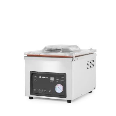 Zařízení na balení vakuové komory, HENDI, Profi Line, těsnicí lišta 260 mm, 230V/370W, 330x480x(H)360mm | 975251